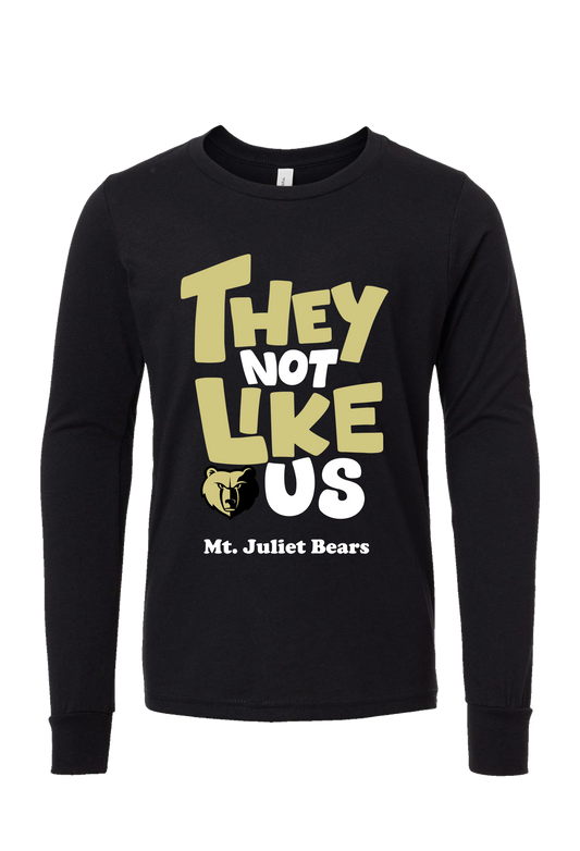 Youth - They Not Like Us Long-Sleeved Shirt